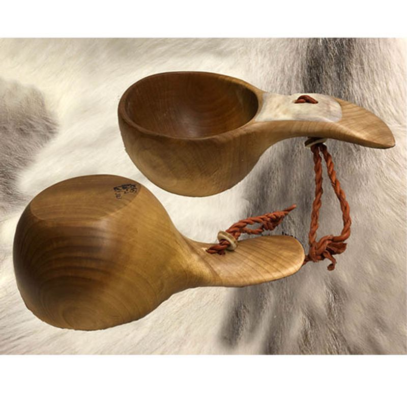 Guksi -Trekopp med horn