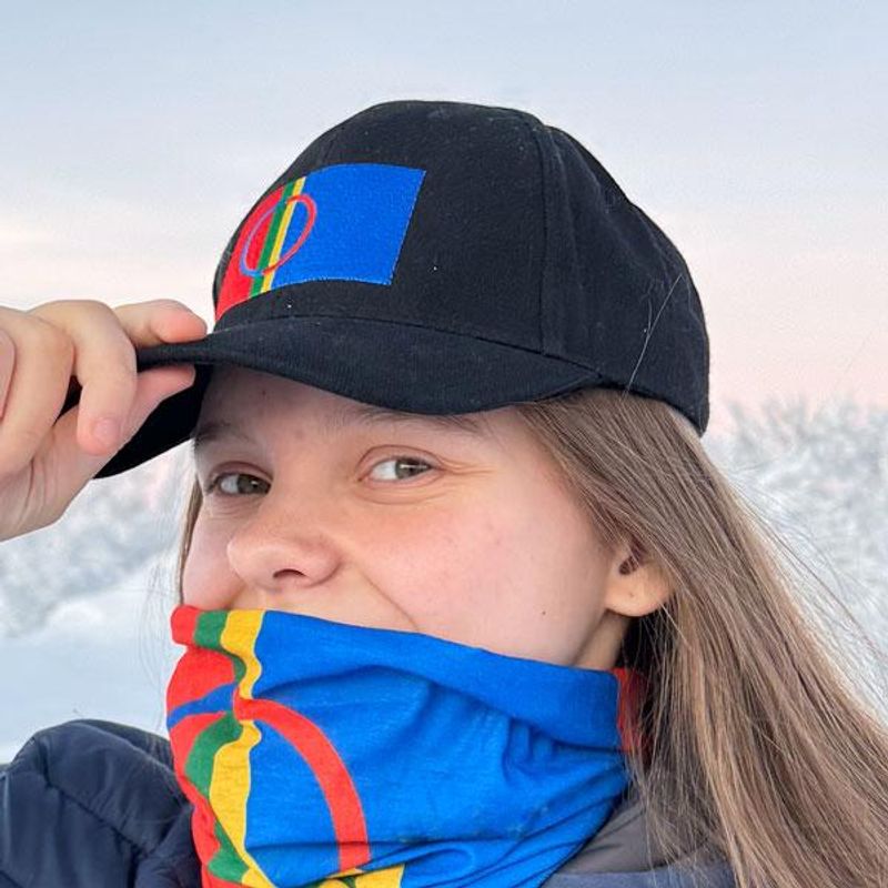 Caps med sameflagg